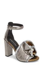 Women's Kenneth Cole New York Dayna Ankle Strap Sandal M - Metallic