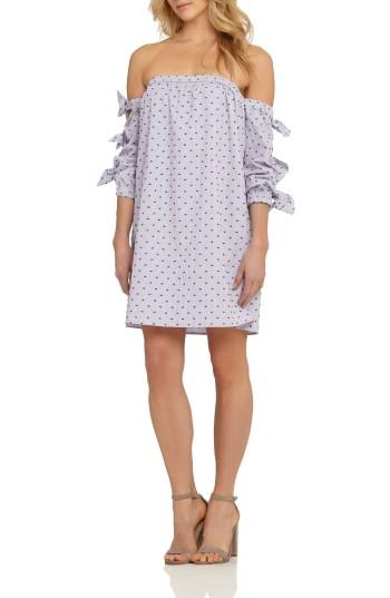 Women's Cece Kellen Cotton Shift Dress - Blue