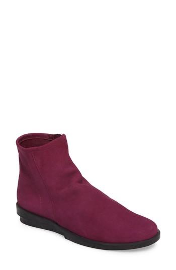Women's Arche 'detyam' Wedge Zip Bootie Us / 39eu - Purple