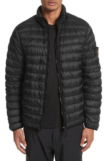 Men's Stone Island Down Jacket - Grey