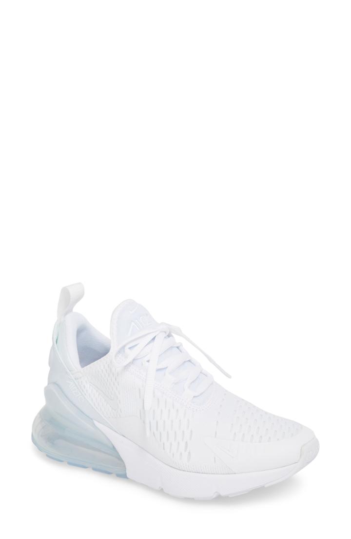 Women's Nike Air Max 270 Premium Sneaker M - White
