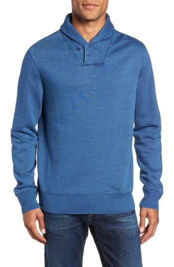 Men's Goodlife Indigo Shawl Sweatshirt - Blue