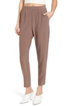Women's Leith Pleat Front Trousers - Brown
