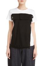 Women's Y's By Yohji Yamamoto Knit Tee - White