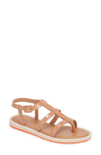 Women's Melissa Caribe Verao Salinas Sandals M - Brown