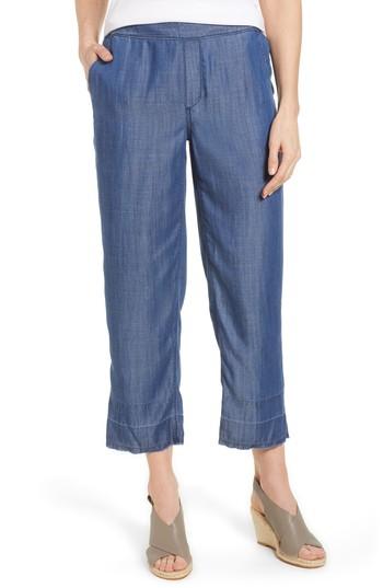 Women's Nic+zoe Spring Getaway Crop Pants - Blue