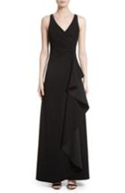 Women's Armani Collezioni Starburst Pleat Tech Cady Gown