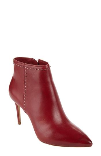 Women's Donna Karan Lizzy Studded Bootie M - Red