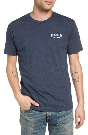 Men's Kid Dangerous Hold That Thought Graphic T-shirt - Blue