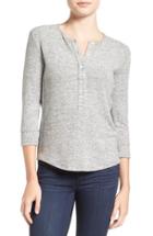 Women's Mcguire 'copa' Brushed Hacci Henley Top