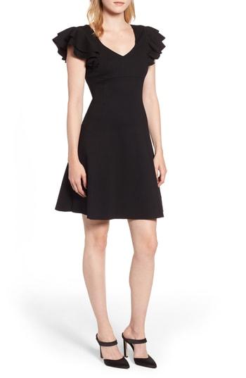 Women's Elliatt Sicily Fit & Flare Dress - Black