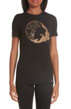 Women's Versace Collection Medusa Crystal Embellished Jersey Tee Us / 42 It - Black