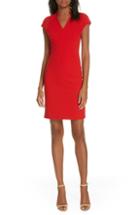 Women's Alice + Olivia Latisha Fitted Dress - Red