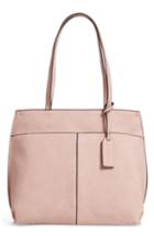 Sole Society Lyndi Faux Leather Tote - Pink