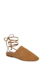 Women's Treasure & Bond Deven Ankle Wrap Mule .5 M - Brown