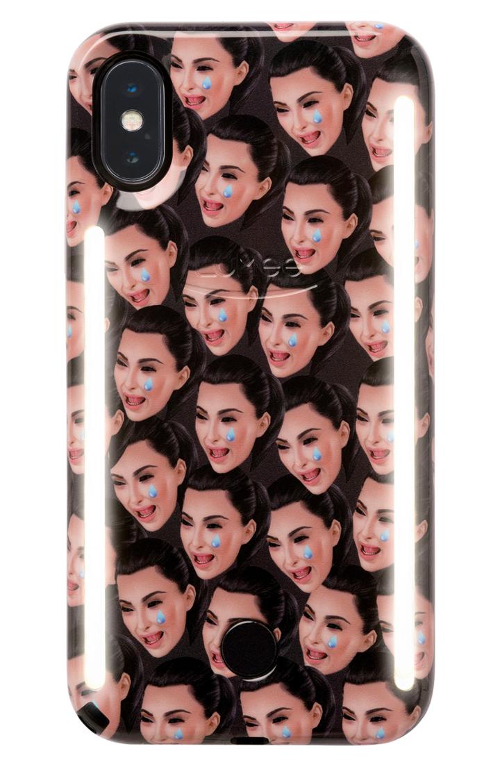 Lumee Kimoji Crying Lighted Iphone 6/7/8 & 6/7/8 Case -