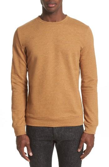Men's A.p.c. Joseph Trim Fit Sweatshirt - Beige