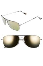 Men's Ray-ban 59mm Chromance Aviator Sunglasses - Matte Gunmetal/green Mirror
