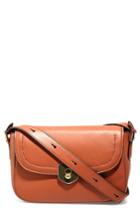 Cole Haan Marli Mini Leather Saddle Bag - Brown