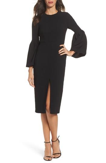 Women's Jill Jill Stuart Bell Sleeve Dress - Burgundy