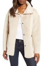 Women's Bernardo Reversible Faux Shearling Coat