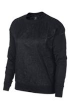 Women's Nike Seasonal Water Repellent Women's Pullover Running Jacket - Black