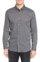 Men's Ted Baker London Lorritt Geo Print Sport Shirt