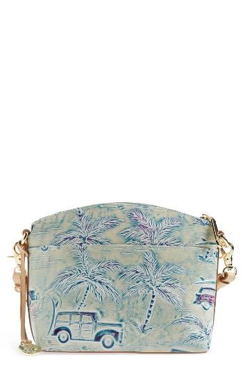 Brahmin 'mini Duxbury' Embossed Leather Crossbody Bag -
