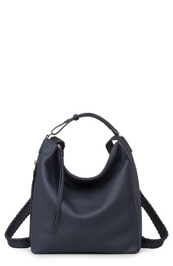 Allsaints Small Kita Convertible Leather Backpack - Blue