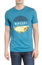 Men's Rip Curl Summer Days Mock Twist T-shirt - Blue/green