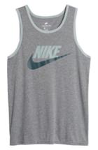 Men's Nike 'ace Sportswear Logo' Graphic Tank, Size - Grey