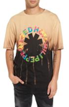 Men's Elevenparis Red Hot Chili Peppers Graphic T-shirt - Beige
