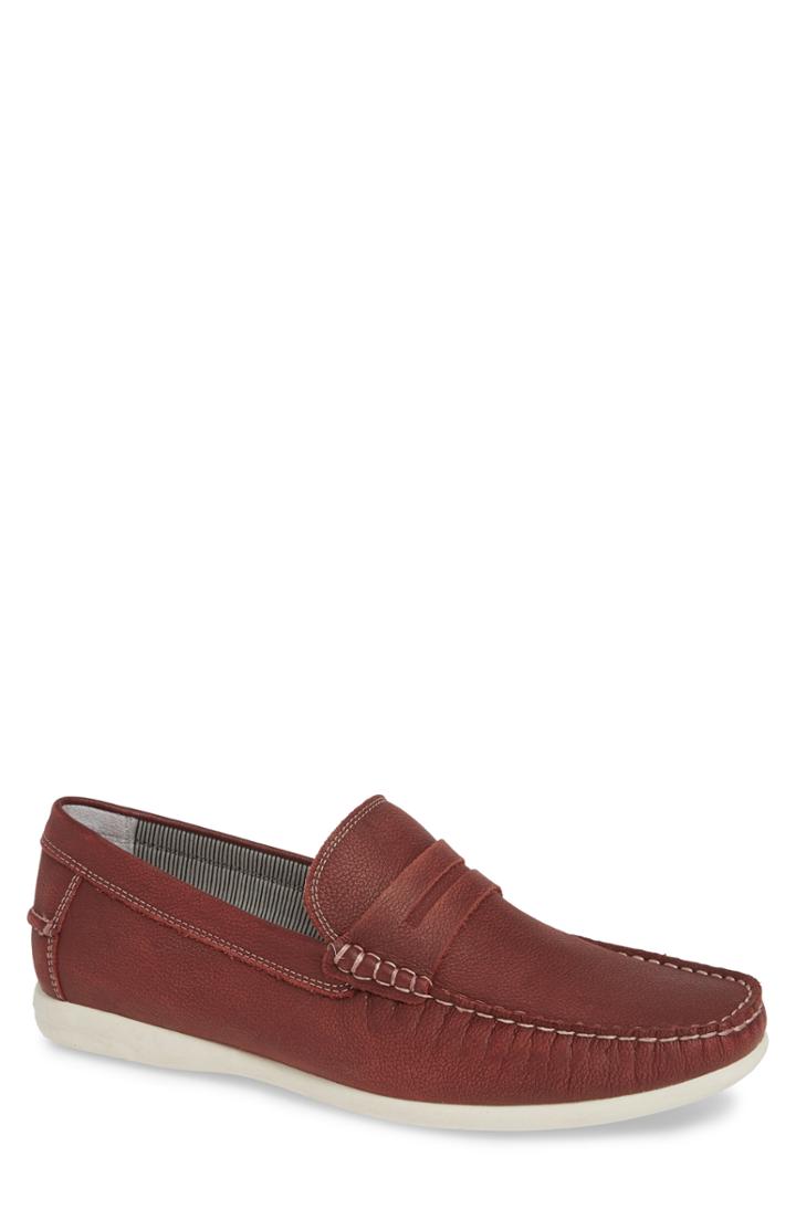 Men's 1901 Napa Penny Loafer M - Burgundy