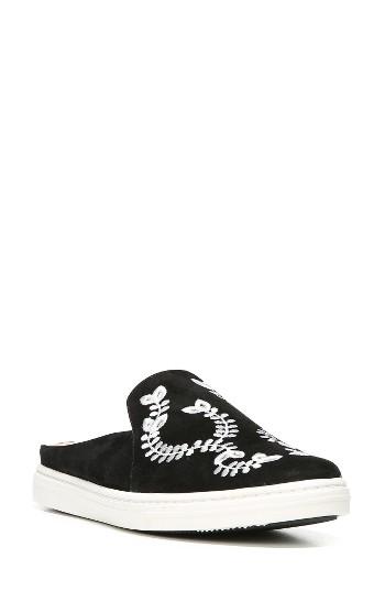 Women's Via Spiga Rina Slide Sneaker M - Black