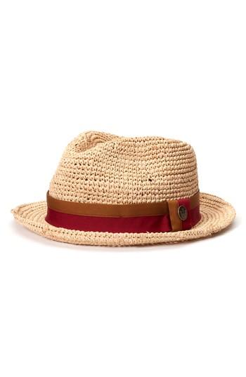 Men's Goorin Brothers Mar Del Festival Straw Trilby - Beige
