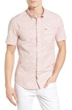 Men's Hurley Riser Striped Woven Shirt - Red