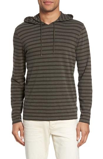 Men's John Varvatos Star Usa Stripe Hoodie - Green