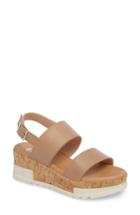 Women's Steve Madden Brenda Wedge Sandal M - Brown