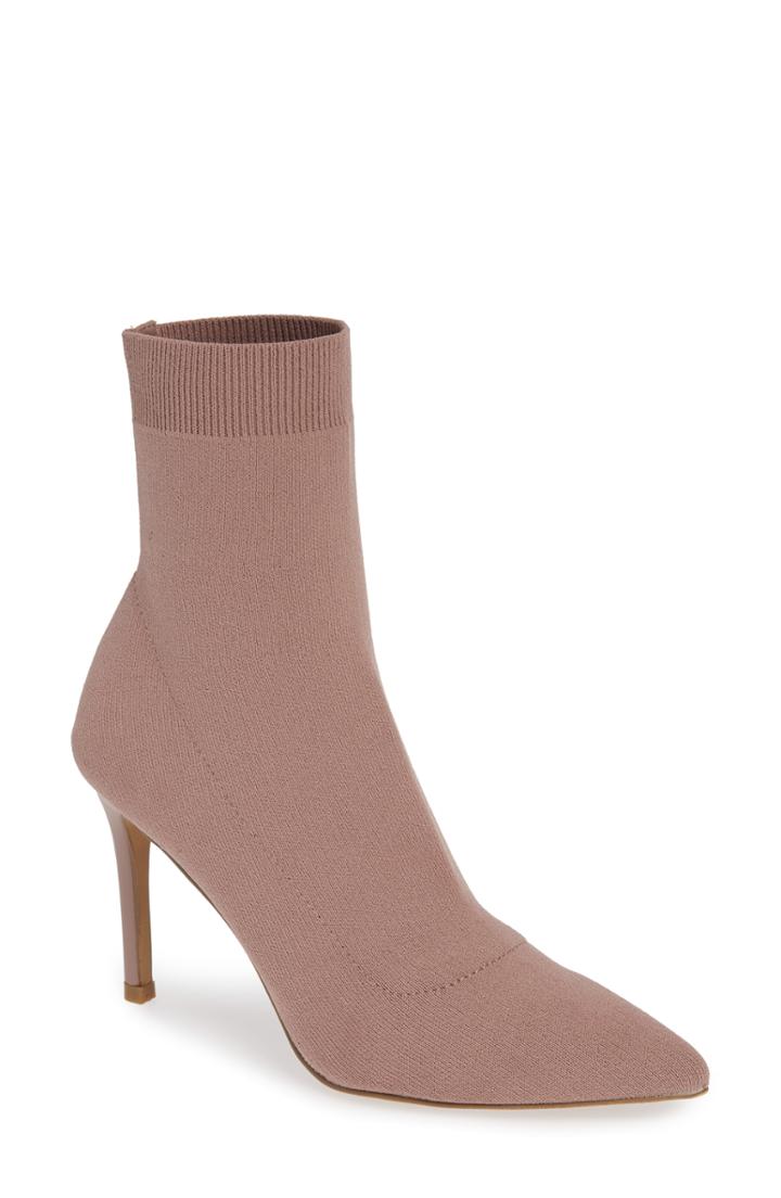 Women's Steve Madden Claire Bootie .5 M - Pink