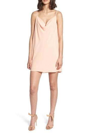 Women's 1.state Cowl Neck Slipdress - Orange