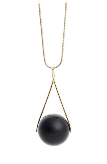 Women's Lafayette 148 New York Single Orb Necklace