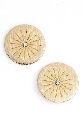 Women's Rebecca Minkoff Mini Medallion Starburst Stud Earrings
