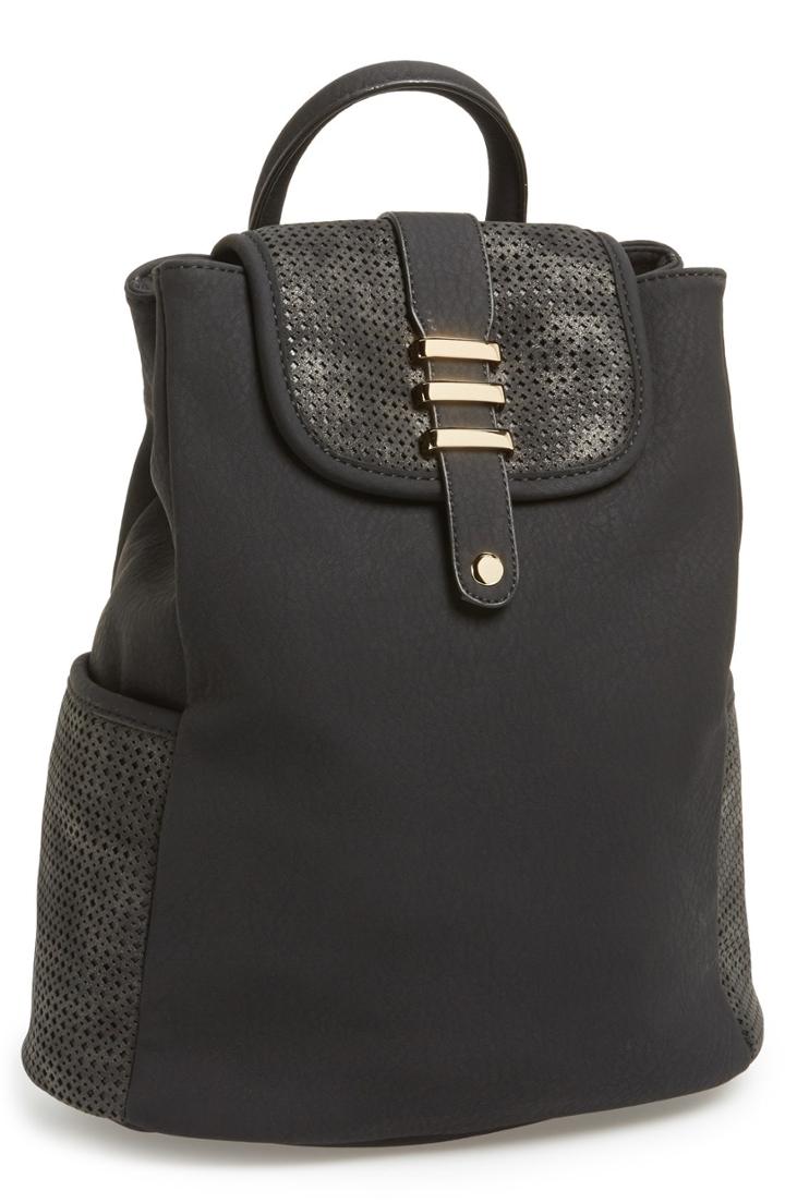 Junior Women's Emperia 'selena' Backpack - Black