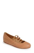 Women's L'amour Des Pieds 'caiden' Hidden Wedge Ballet Flat M - Brown