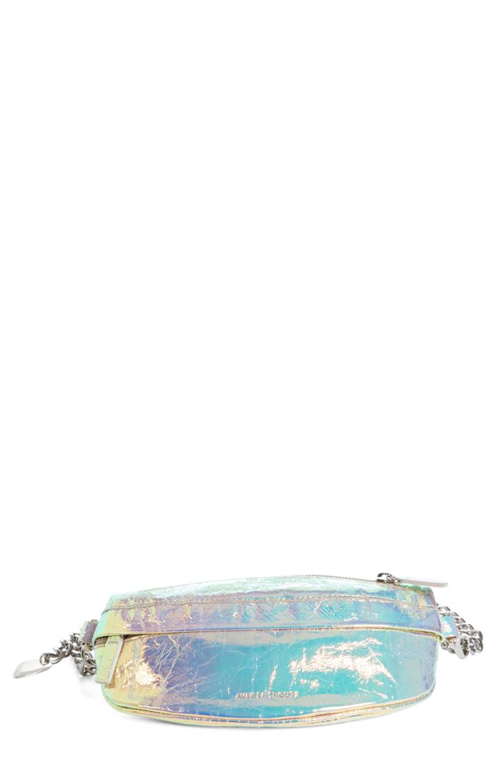 Avec La Troupe Mini Metallic Troupe Convertible Belt Bag - Metallic
