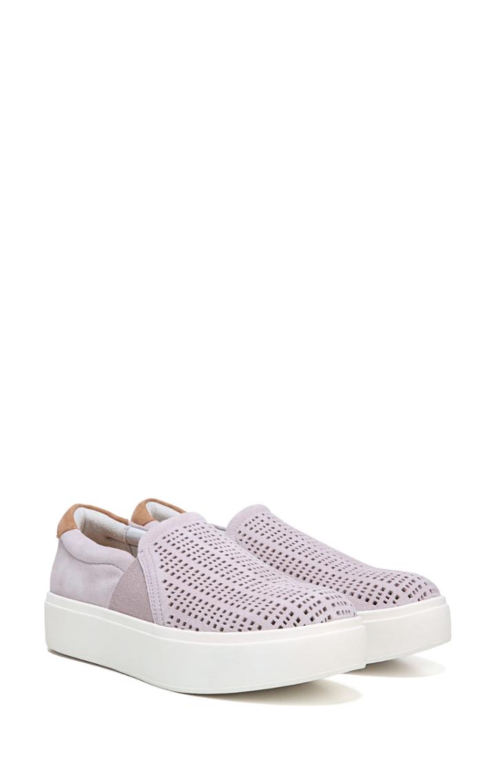 Women's Dr. Scholl's Abbot Slip-on Sneaker .5 M - Purple