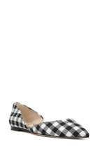 Women's Sam Edelman Rodney Pointy Toe D'orsay Flat .5 M - White