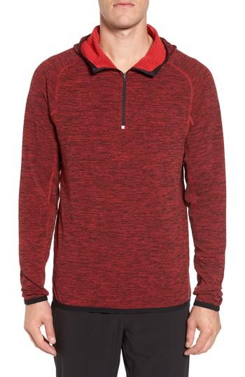 Men's Zella Fleece Hoodie - Red