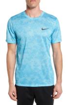 Men's Nike Dri-fit Camo Training T-shirt - Blue