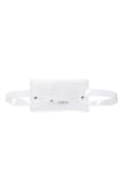 Tasha Clear Belt Bag - White